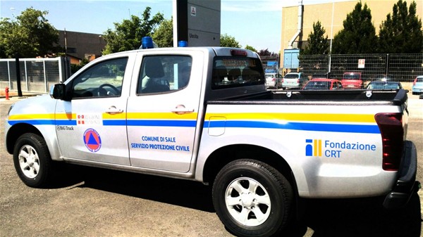 IL NUOVO MEZZO IN DOTAZIONE ALLA PROTEZIONE CIVILE COMUNALE