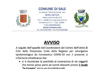 AVVISO SINDACO
