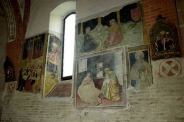 Chiesa di Santa Maria e San Siro - Affresco Interno