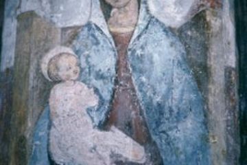 Chiesa di Santa Maria e San Siro - Particolare dell'Affresco Interno